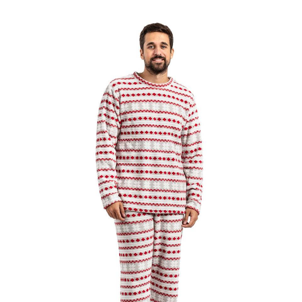 Pyjama pour homme super doux et chaud avec imprimés originaux_19