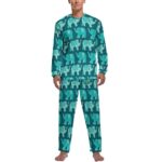 Cool pyjama 2 pièces manches longues imprimé éléphant_18