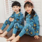 Ensemble de pyjama en coton pour enfants à motif panda_15