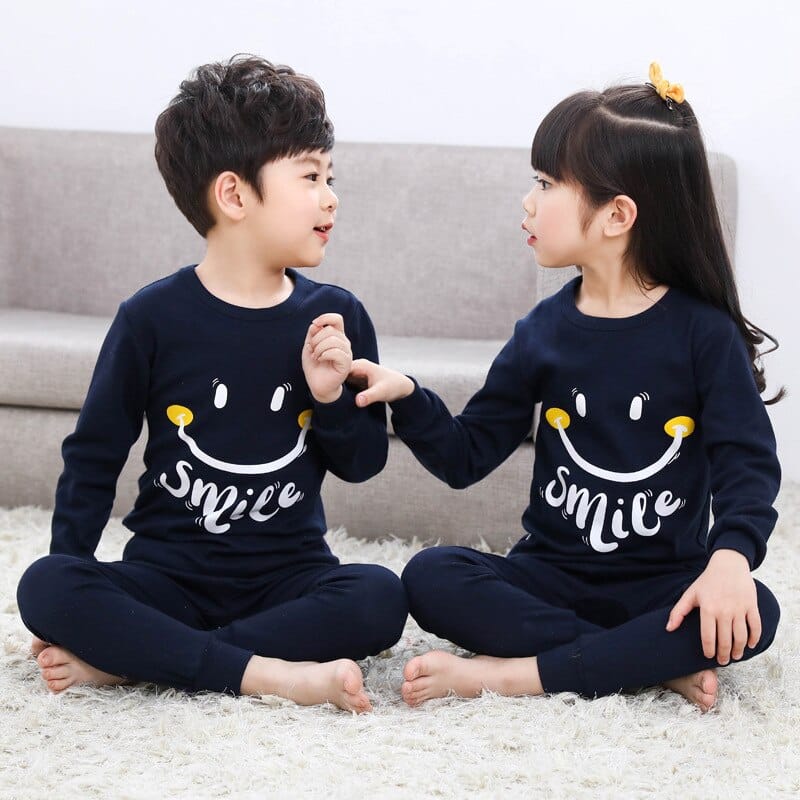 Ensemble de pyjama en coton pour enfants à motif panda_3