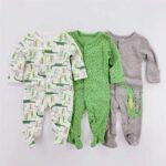 Ensemble pyjama à manches longues en coton pour bébé_29