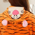 Ensemble pyjama tigre chaud en polyester_6