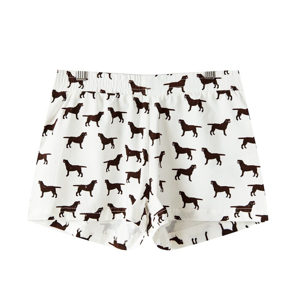 Pyjama à imprimé chien en coton pour femmes_2