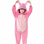 Pyjama chaud tigre pour enfants en polyester_11