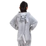 Pyjama chaud tigre pour enfants en polyester_8