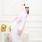 Pyjama d'hiver à motif Panda en polyester pour femmes_30