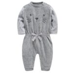 Pyjama d'hiver en flanelle polaire pour bébé_36