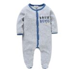 Pyjama d'hiver en flanelle polaire pour bébé_38