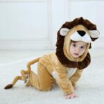 Pyjama de Roi lion pour enfants en flanelle_6
