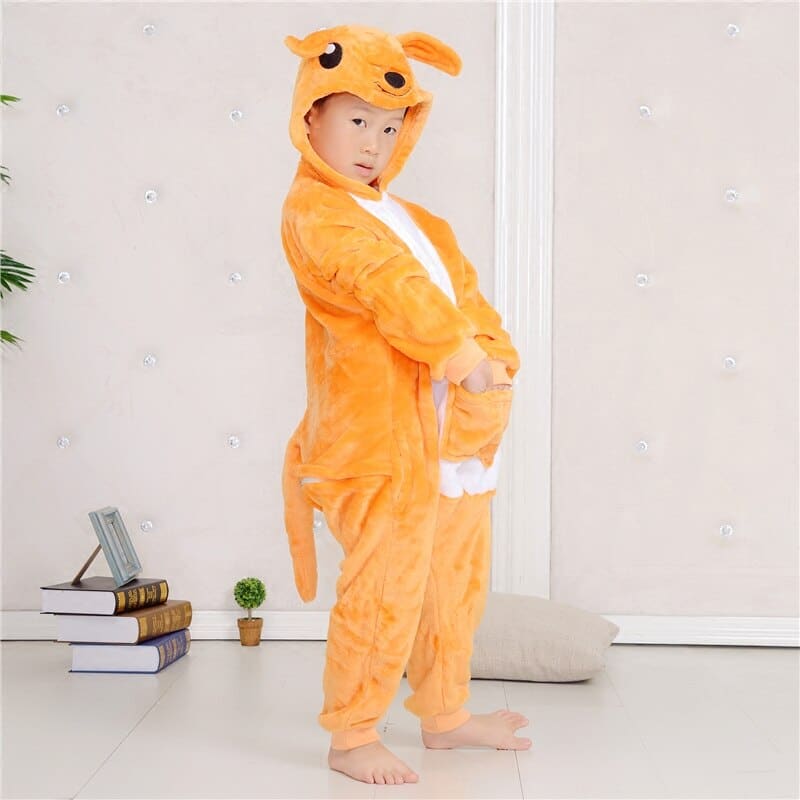 Pyjama de nuit pour enfants costume cosplay kangourou_2