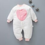 Pyjama en polyester à manches longues polaire pour bébé_22