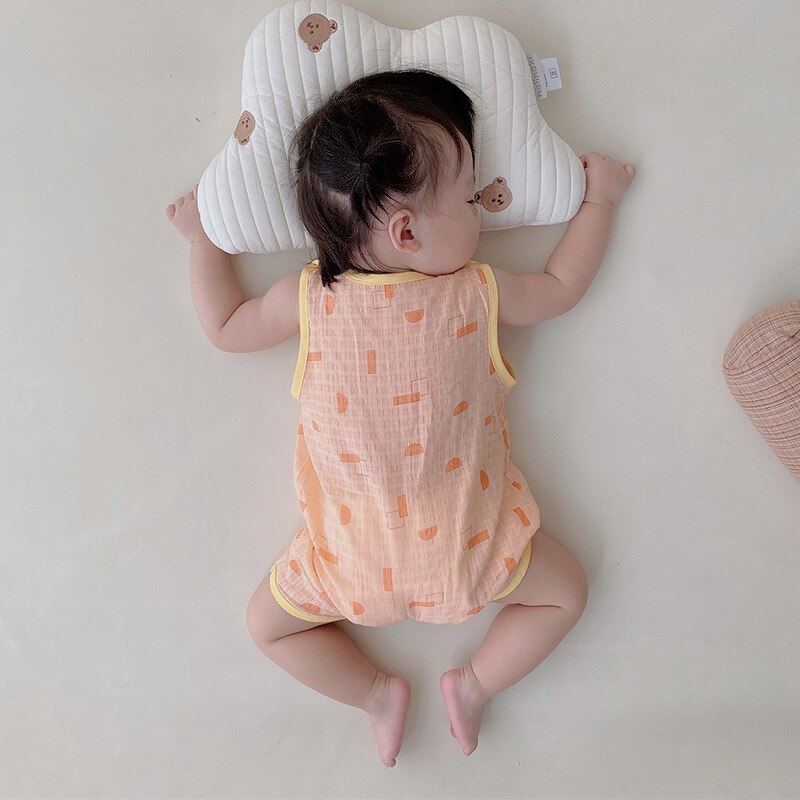 Pyjama léger combinaison pour bébé motif éléphant_3