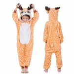 Pyjama loup d'hiver pour garçons et filles en coton_11
