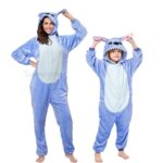 Pyjama loup d'hiver pour garçons et filles en coton_27