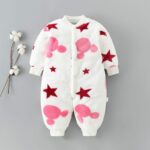 Pyjama polaire d'hiver en flanelle peluche pour bébé_20