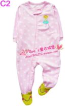 Pyjama polaire en molleton de haute qualité pour bébé_38