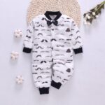 Pyjama polaire épaisse pour bébé en coton_17