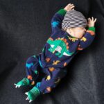 Pyjama polaire pour bébé 0-12M combinaison tendance à motif_22