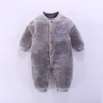 Pyjama polaire pour bébé en coton avec motifs_11
