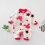 Pyjama polaire pour bébé en coton avec motifs_5
