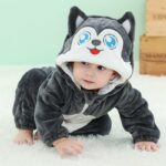Pyjama tigre pour enfant en coton et polyester_13
