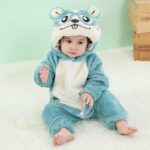 Pyjama tigre pour enfant en coton et polyester_18