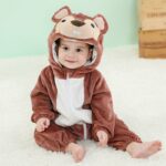 Pyjama tigre pour enfant en coton et polyester_21