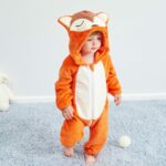 Pyjama tigre pour enfant en coton et polyester_22