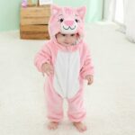 Pyjama tigre pour enfant en coton et polyester_25