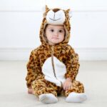 Pyjama tigre pour enfant en coton et polyester_7