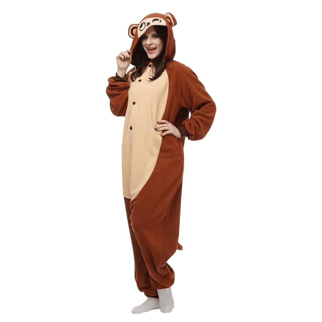 Barboteuse Pyjama Une Pièce Adulte - Grenouillère Homme/femme - Confort Chaud - Taille Asiatique - 10