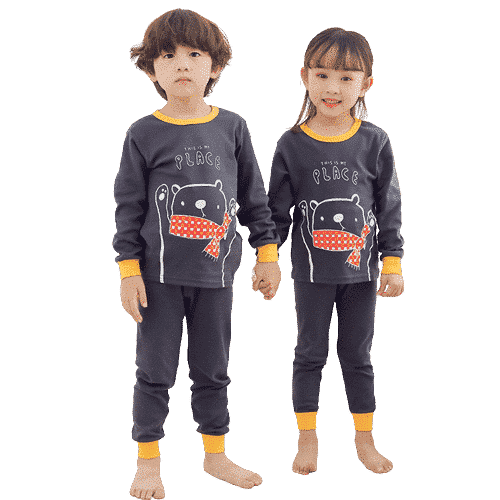 Pyjama à Colorier Pour Enfant - Ensemble 2 Pièces DIY - Manches Longues + Pantalon - Taille Selon âge